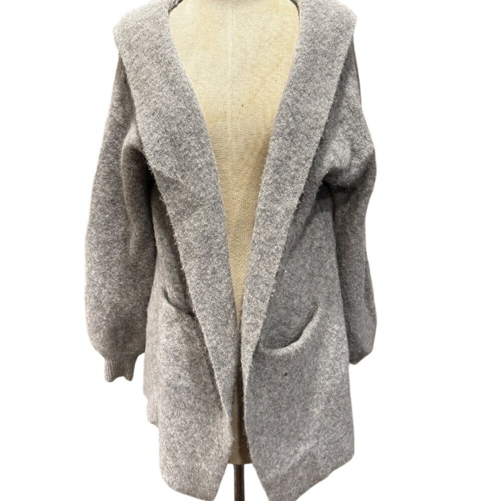 🧥 Beryll Vivi Cashmere Cropped Coat – Pebble Gray | One Size - Picture 4 of 9